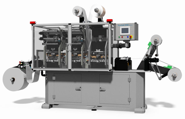 Newfoil 5500 Hot Stamping Machine, Laminating and Die-Cutting Press